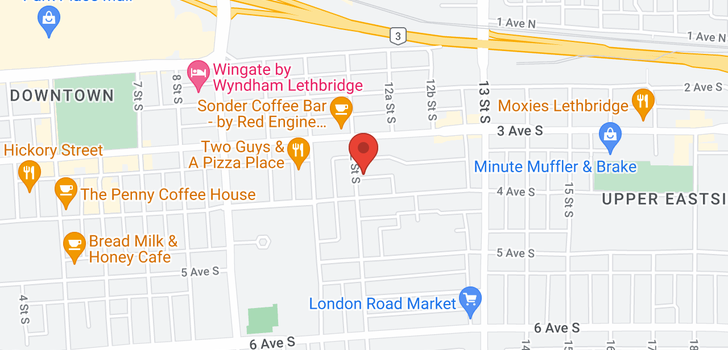 map of 317 12 Street S
